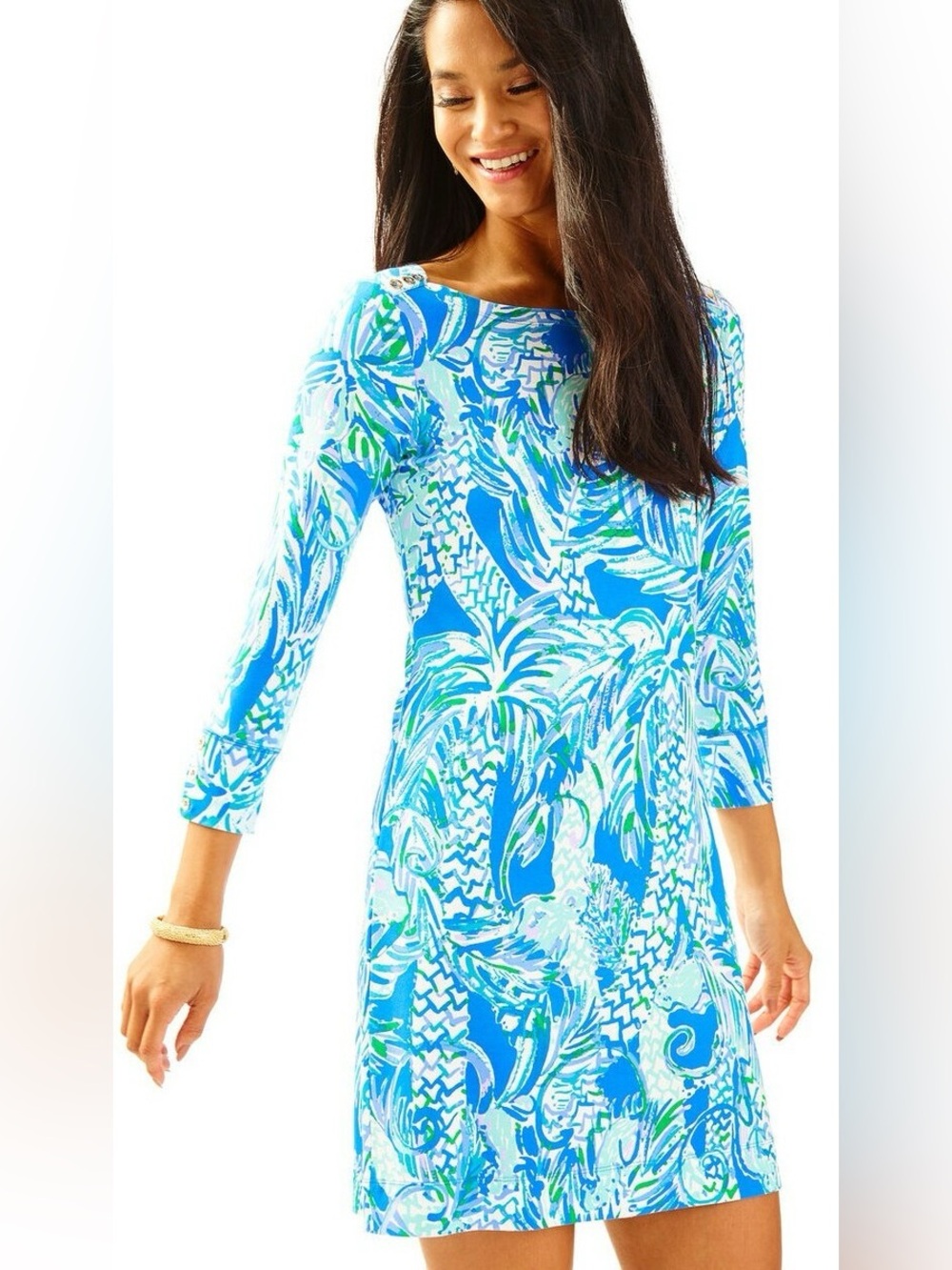 Lilly Pulitzer Sophie UPF 50 Canopy Chaos Mini Dress